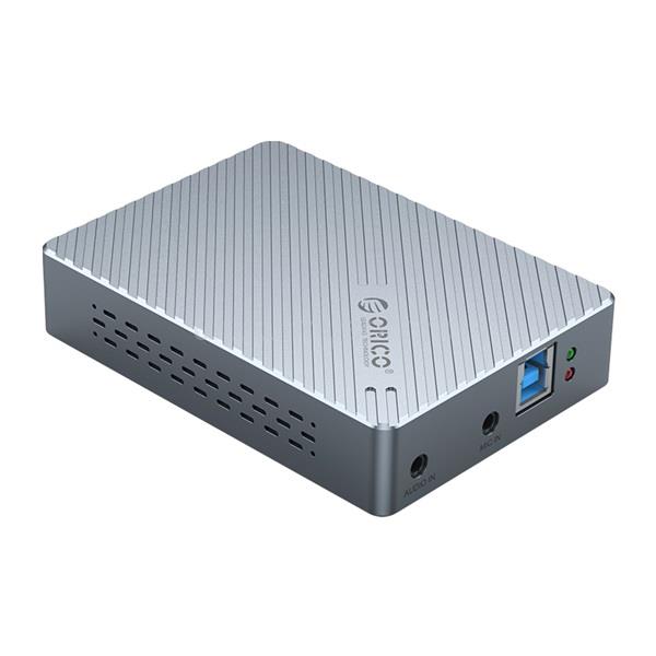ORICO Digitalizáló - HVC-1080-GY /109/ (Bemenet: HDMI FullHD/60Hz, USB-A 3.0, Audio, Kimenet: HDMI FullHD/60Hz, szürke)