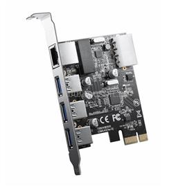 ORICO Hálózati USB 3.0 PCI-E Bővítőkártya PNU-3A1R-BK-BP small