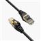 ORICO Kábel - C7-20 /98/ (S/FTP patch kábel, CAT7, LSOH, Réz, fekete, 2m) ORICO-PUG-C7-20-BK-EP small