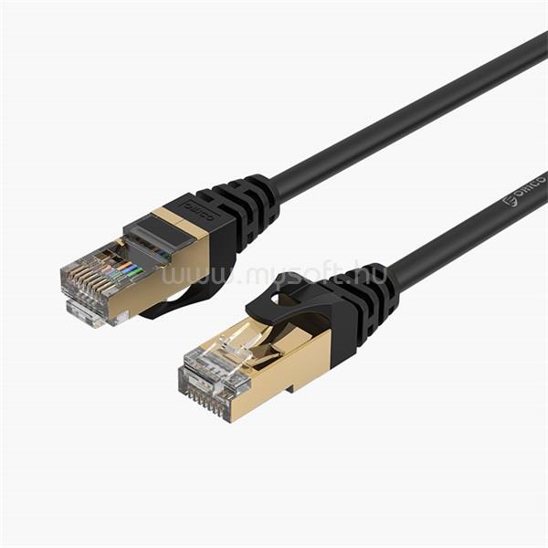 ORICO Kábel - C7-200 /133/ (S/FTP patch kábel, CAT7, LSOH, Réz, fekete, 20m)