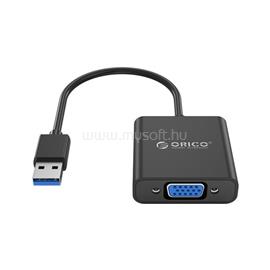 ORICO kábel átalakító - UTV-BK/97/ (USB-A 3.0 to VGA, 1080p, fekete) ORICO-UTV-BK-BP small