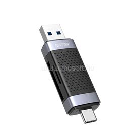 ORICO Kártyaolvasó - CD2D-AC2-BK (Bemenet: USB-C/USB-A,  Kimenet: SD/TF) ORICO-CD2D-AC2-BK-EP small