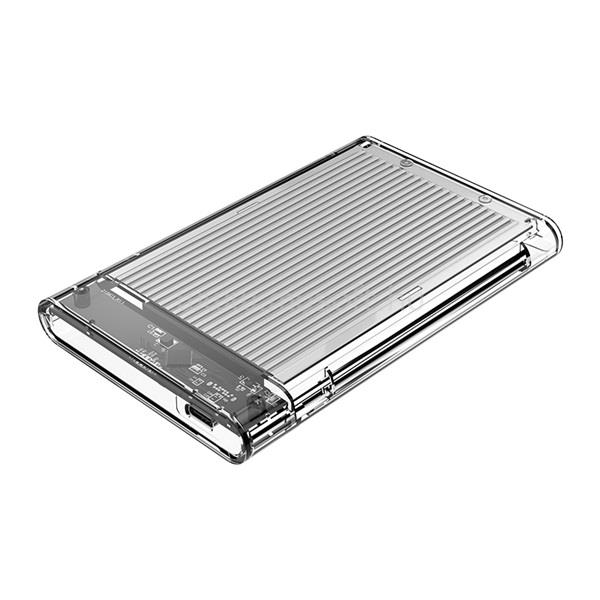 ORICO Külső HDD/SSD Ház 2.5" - 2179C3-SV /127/ (USB-C 3.1, Max.: 4TB, ezüst)