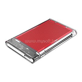 ORICO Külső HDD/SSD Ház 2.5" - 2179U3-RD/2/ (USB-A 3.0, Max.: 4TB, piros) ORICO-2179U3-RD-BP small