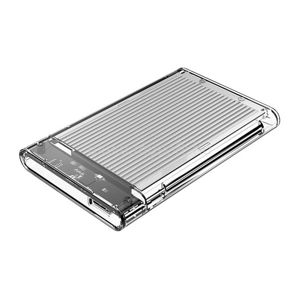 ORICO Külső HDD/SSD Ház 2.5" - 2179U3-SV/28/ (USB-A 3.0, Max.: 4TB, ezüst)