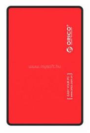 ORICO Külső HDD/SSD Ház 2.5" - 2588US3-V1-RD/31/ (USB-A, Max.: 9,5 mm Max.: 4TB, piros) ORICO-2588US3-V1-RD-BP small