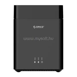 ORICO Külső HDD tároló 3.5" - DS200U3-EU-BK /102/ (2 fiók, USB-A 3.0, Max.: 2x10TB, fekete) ORICO-DS200U3-EU-BK-BP small