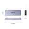 ORICO Külső M.2 ház - CM2C3-GY (USB-C 3.1-> M.2 NVMe, Max.: 2TB, 10 Gbps, szürke) ORICO-CM2C3-GY-BP small