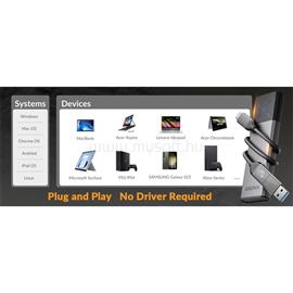 ORICO Külső M.2 ház - IDPWM2-G2A-GY (USB-C 3.2 Gen2 -> M.2 NVMe, Max.: 8TB, 10 Gbps) IDSONIX-IDPWM2-G2A-GY-BP small