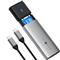 ORICO Külső M.2 ház - STPWDM2-G2-GY (USB-A/C -> M.2 NVMe, Max.: 8TB, 10 Gbps) STMS-STPWDM2-G2-GY-BP small