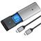 ORICO Külső M.2 ház - STPWDM2-G2-GY (USB-A/C -> M.2 NVMe, Max.: 8TB, 10 Gbps) STMS-STPWDM2-G2-GY-BP small