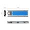 ORICO Külső M.2 ház - TCM2-C3-BL/17/ (USB-C 3.1 -> M.2 NVMe, Max.: 2TB, 10 Gbps, kék) ORICO-TCM2-C3-BL-BP small