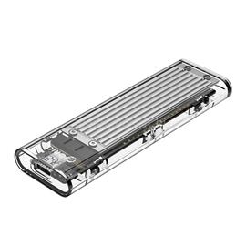 ORICO Külső M.2 ház - TCM2-C3-SV/57/ (USB-C 3.1-> M.2 NVMe, Max.: 2TB, 10 Gbps, szürke) ORICO-TCM2-C3-SV-BP small