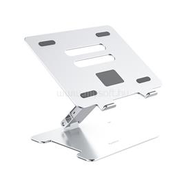 ORICO Notebook állvány - LST-2AS-SV/69/ (állítható, 2x USB-A 3.0, kártyaolvasó: SD, ezüst) ORICO-LST-2AS-SV-BP small