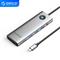 ORICO Notebook Dokkoló - PW11-10P-GY (Bemenet: USB-C, Kimenet: HDMI/VGA/USB-A+C/PD100W/RJ45/Kártyaolvasó/3.5mm Jack) ORICO-PW11-10P-GY-EP small