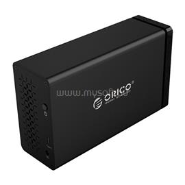 ORICO NS200RU3-EU-BK-BP külső HDD tároló 3.5" (2 fiók, USB-A 3.0, Max.: 32TB, Raid támogatás, fekete) ORICO-NS200RU3-EU-BK-BP small