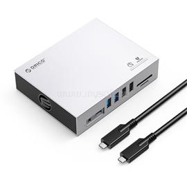 ORICO ORICO-CDH-15H-GY-BP Type-C 15in1 10Gbps multifunkciós dokkoló állomás ORICO-CDH-15H-GY-BP small