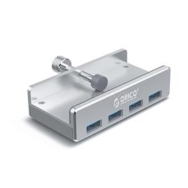 ORICO USB3.0 Hub - MH4PU-SV /161/(4 port, Bemenet: USB-A, Kimenet: 4xUSB-A, rögzíthető, ezüst) ORICO-MH4PU-SV-BP small