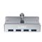 ORICO USB3.0 Hub - MH4PU-SV /161/(4 port, Bemenet: USB-A, Kimenet: 4xUSB-A, rögzíthető, ezüst) ORICO-MH4PU-SV-BP small