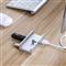 ORICO USB3.0 Hub - MH4PU-SV /161/(4 port, Bemenet: USB-A, Kimenet: 4xUSB-A, rögzíthető, ezüst) ORICO-MH4PU-SV-BP small