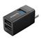 ORICO USB3.0 Hub - MINI-U32-BK/8/ (2 port, Bemenet: USB-A, Kimenet: 2xUSB-A,  fekete) ORICO-MINI-U32-BK-BP small