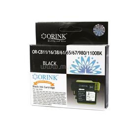 ORINK Utángyártott Brother CB11/LC980/LC985/LC1100XL tintapatron black ORINK BROCB11BK small