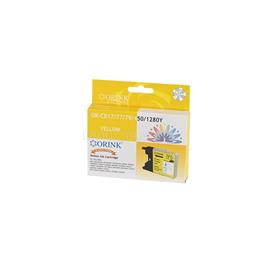 ORINK Utángyártott Brother LC12/LC1220/LC1240/LC1280XL tintapatron yellow ORINK BROLC12Y small