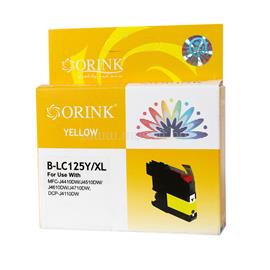 ORINK Utángyártott Brother LC125XL tintapatron yellow ORINK BROLC125XLYE small