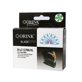 ORINK Utángyártott Brother LC127XL tintapatron black ORINK BROLC127XLBK small