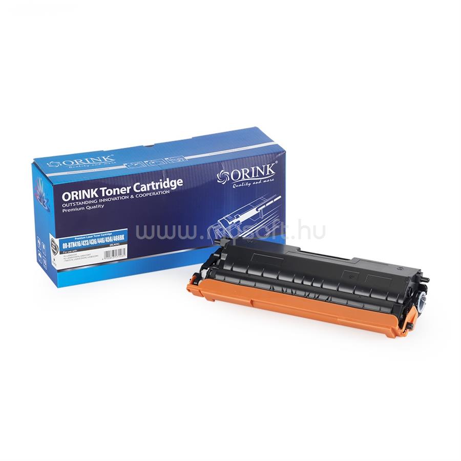 ORINK Utángyártott Brother TN423/TN413/TN433/TN443/TN493 toner black ORINK
