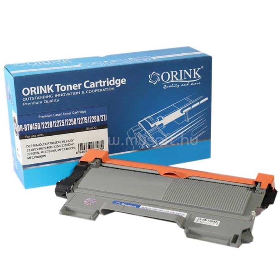 ORINK Utángyártott Brother TN450/TN2220/TN2280 toner ORINK