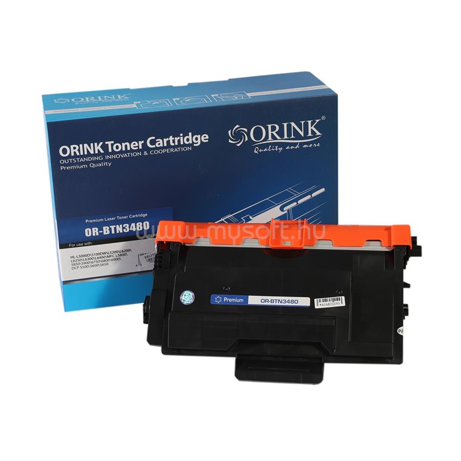 ORINK Utángyártott Brother TN820/TN3428/TN3422/TN3430/TN3480/TN3512 toner 12K