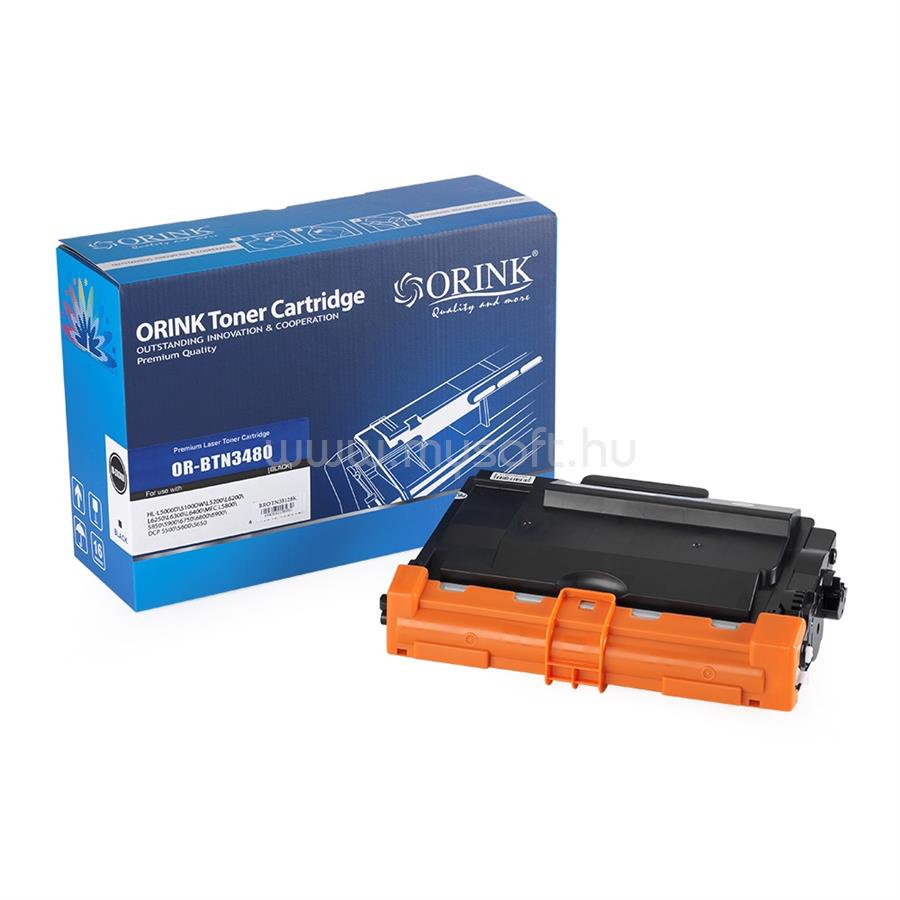 ORINK Utángyártott Brother TN820/TN3428/TN3422/TN3430/TN3480 toner 8K