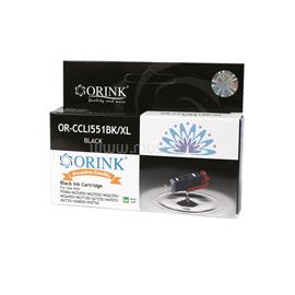ORINK Utángyártott Canon CLI551XL tintapatron black ORINK CAOCLI551XLBK small