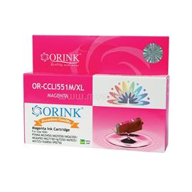 ORINK Utángyártott Canon CLI551XL tintapatron magenta ORINK CAOCLI551XLMA small