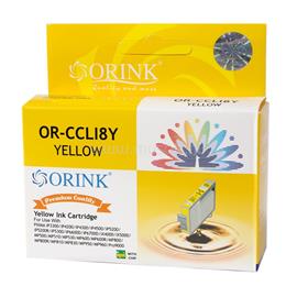 ORINK Utángyártott Canon CLI8 tintapatron yellow ORINK CAOCLI8YE small