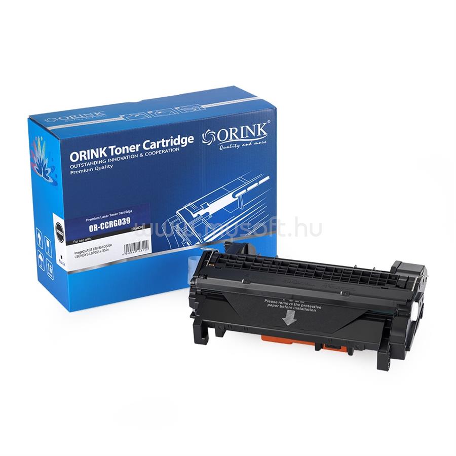 ORINK Utángyártott Canon CRG039 toner 11K