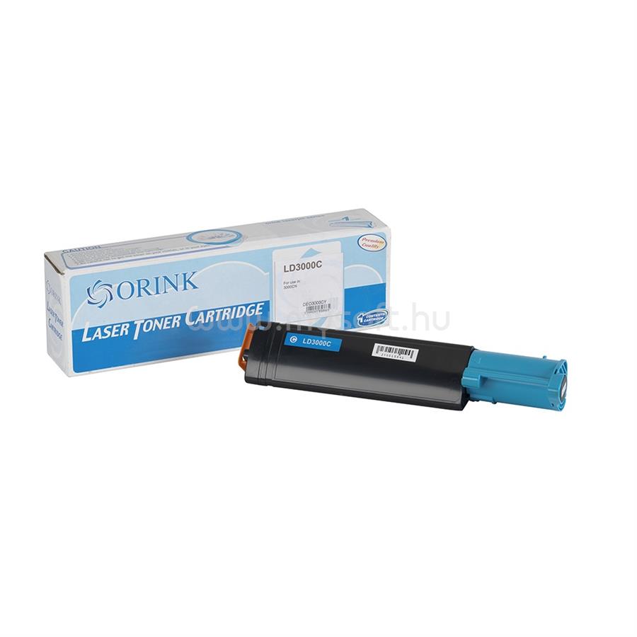 ORINK Utángyártott Dell 3000 toner cyan ORINK