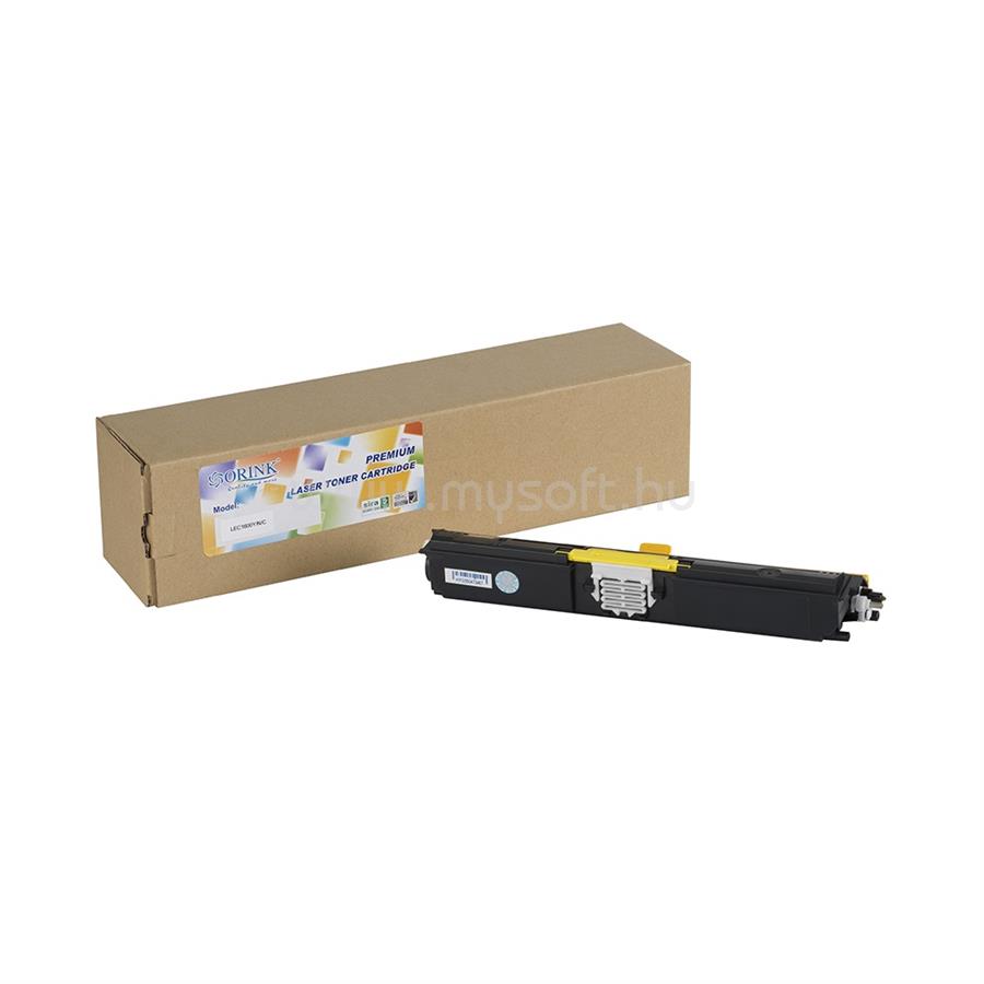 ORINK Utángyártott Epson C1600 toner yellow ORINK