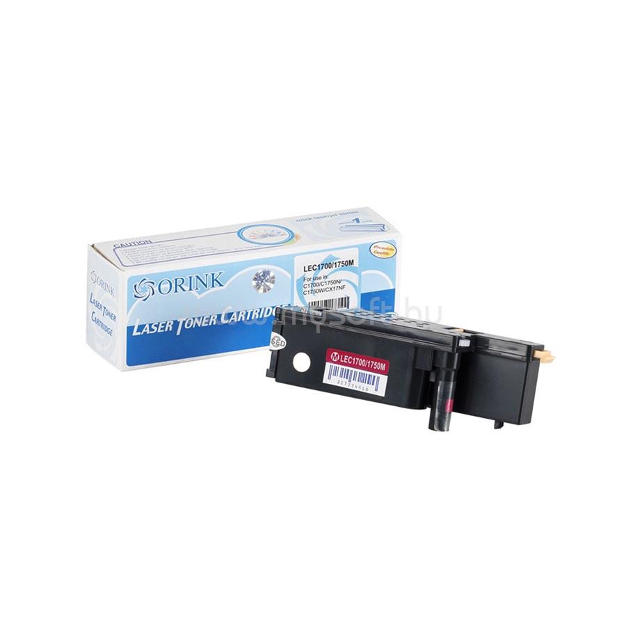 ORINK Utángyártott Epson C1700/C1750/CX17 toner magenta ORINK