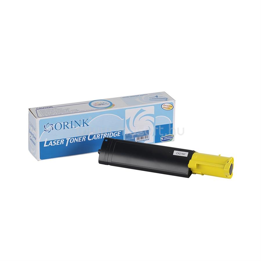 ORINK Utángyártott Epson CX21 toner yellow ORINK