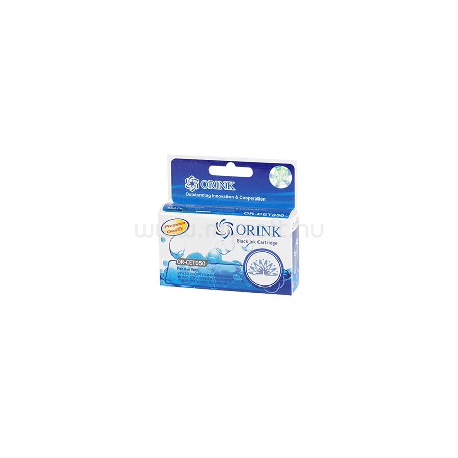 ORINK Utángyártott Epson T050140 tintapatron black ORINK