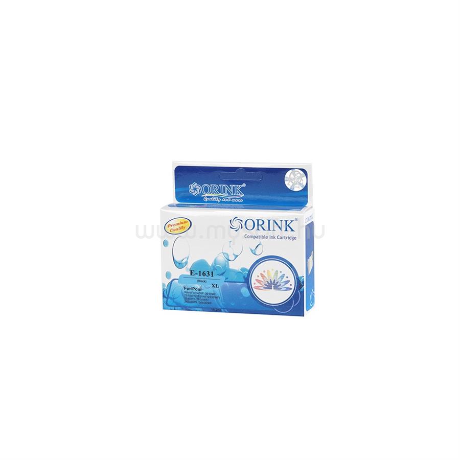 ORINK Utángyártott Epson T1631 tintapatron black ORINK