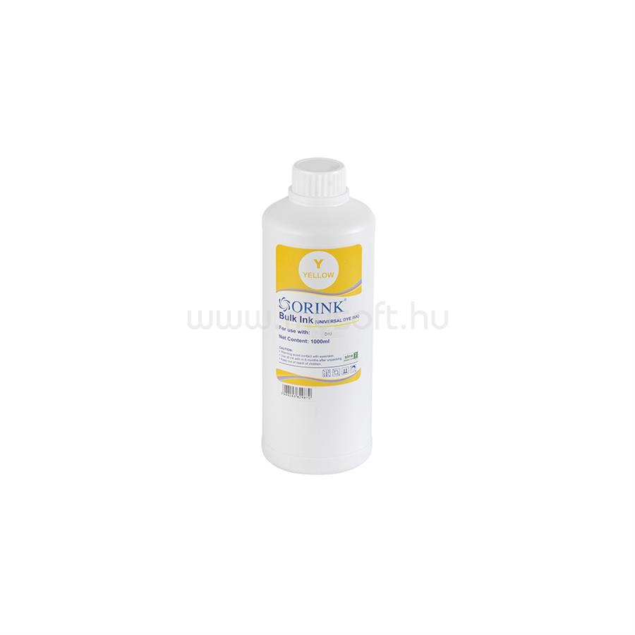 ORINK Ink Universal dye yellow 1l ORINK