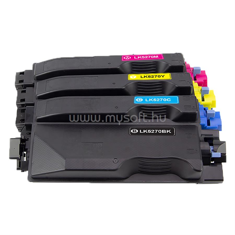 ORINK Utángyártott Kyocera TK5270 toner yellow ORINK