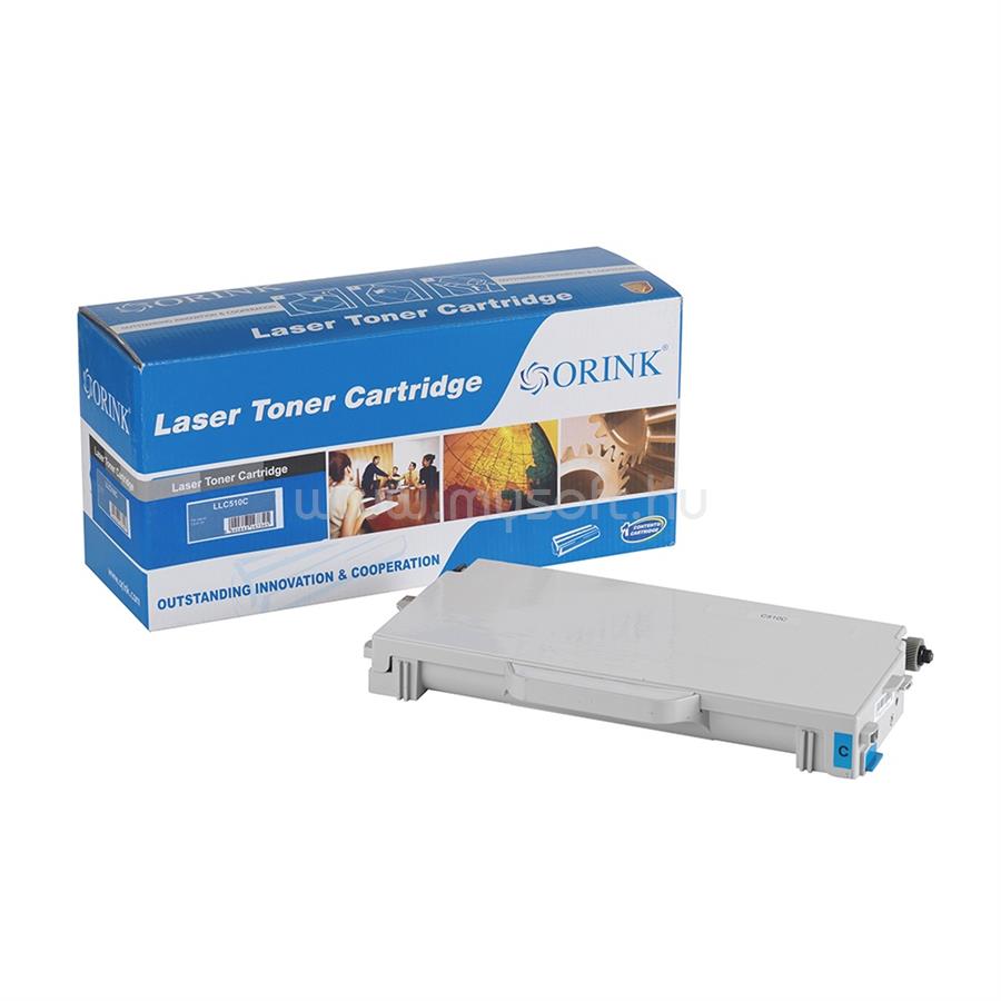ORINK Utángyártott Lexmark C510 toner cyan ORINK