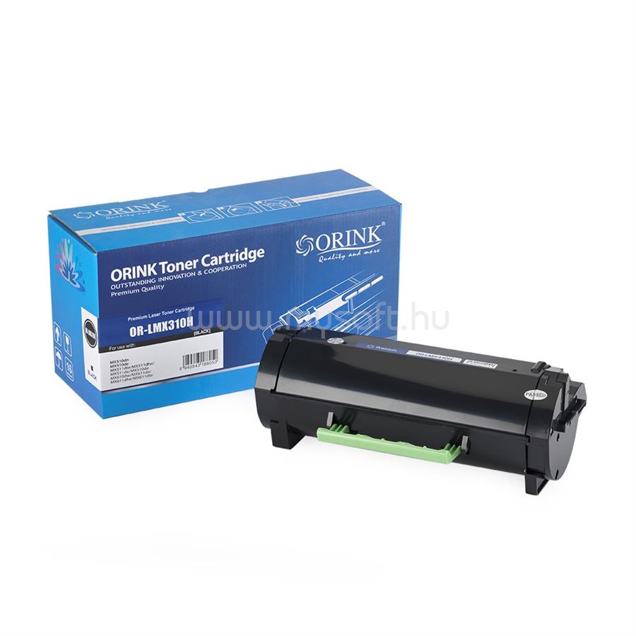 ORINK Utángyártott Lexmark MX310/410/510 toner 10K