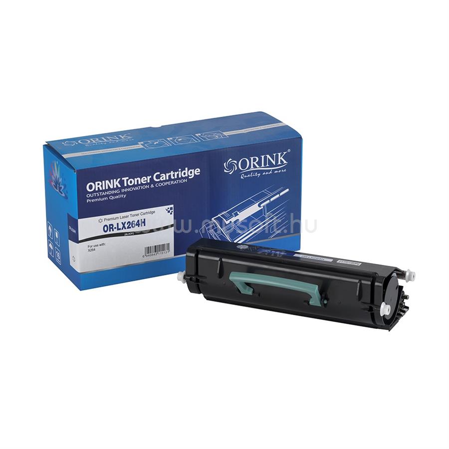 ORINK Utángyártott Lexmark X264H toner ORINK
