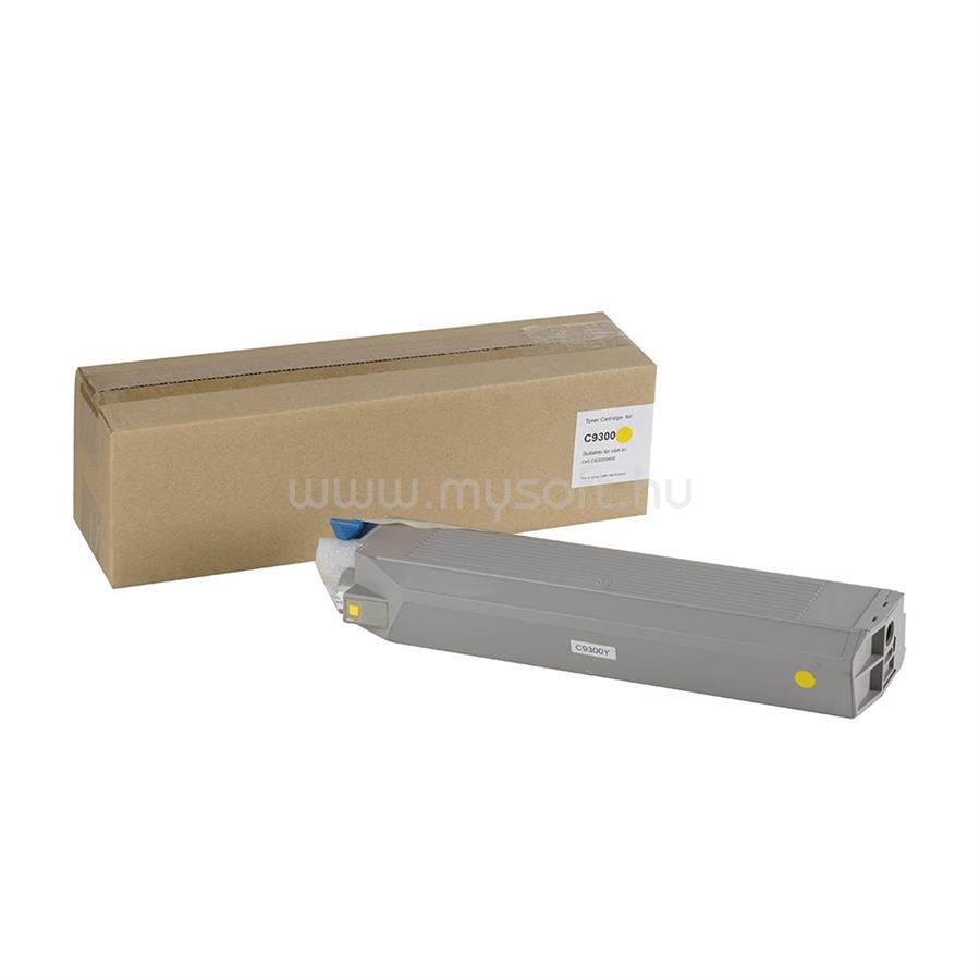ORINK Utángyártott Oki C9300 toner yellow ORINK