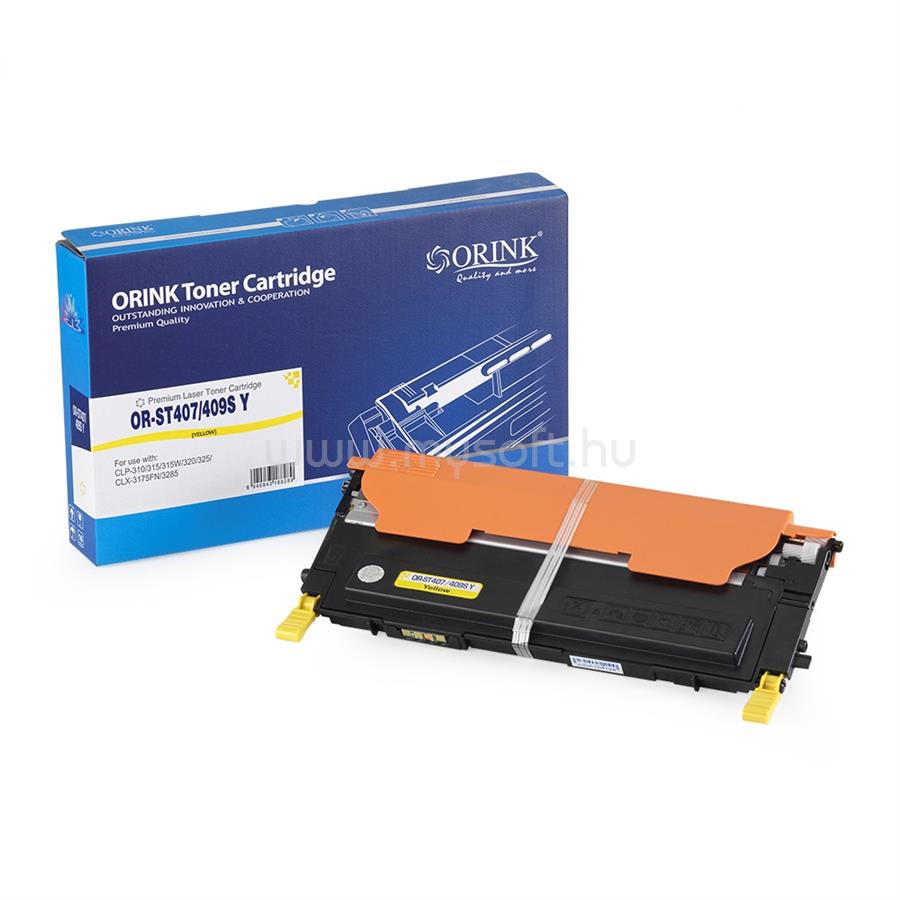 ORINK Utángyártott Samsung CLP310/CLP315/CLP320 toner yellow ORINK